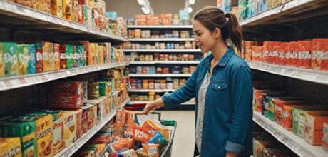 Como encontrar novidades em lojas de supermercado com preços de introdução