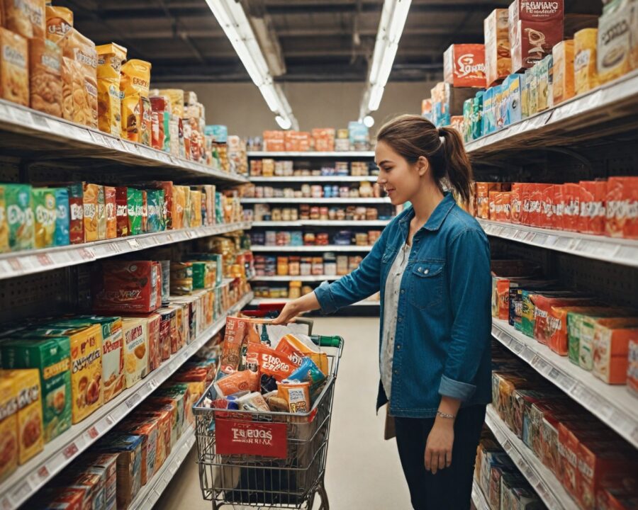Como encontrar novidades em lojas de supermercado com preços de introdução