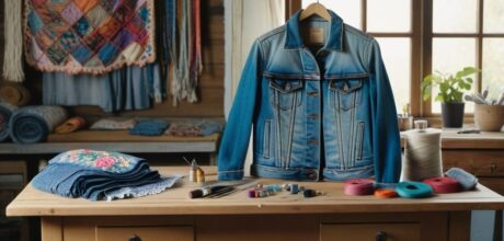 Aproveitar Roupas Antigas Customizando Criativamente